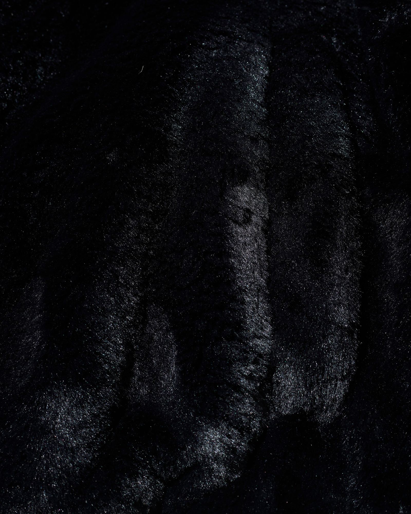 ☆先行予約販売2025年11月中旬～12月中旬頃入荷予定☆ ACANTHUS × muta MARINE / muta Faux Fur Bomber Jacket  / ファーボンバージャケット / BLACK 【MA2530】