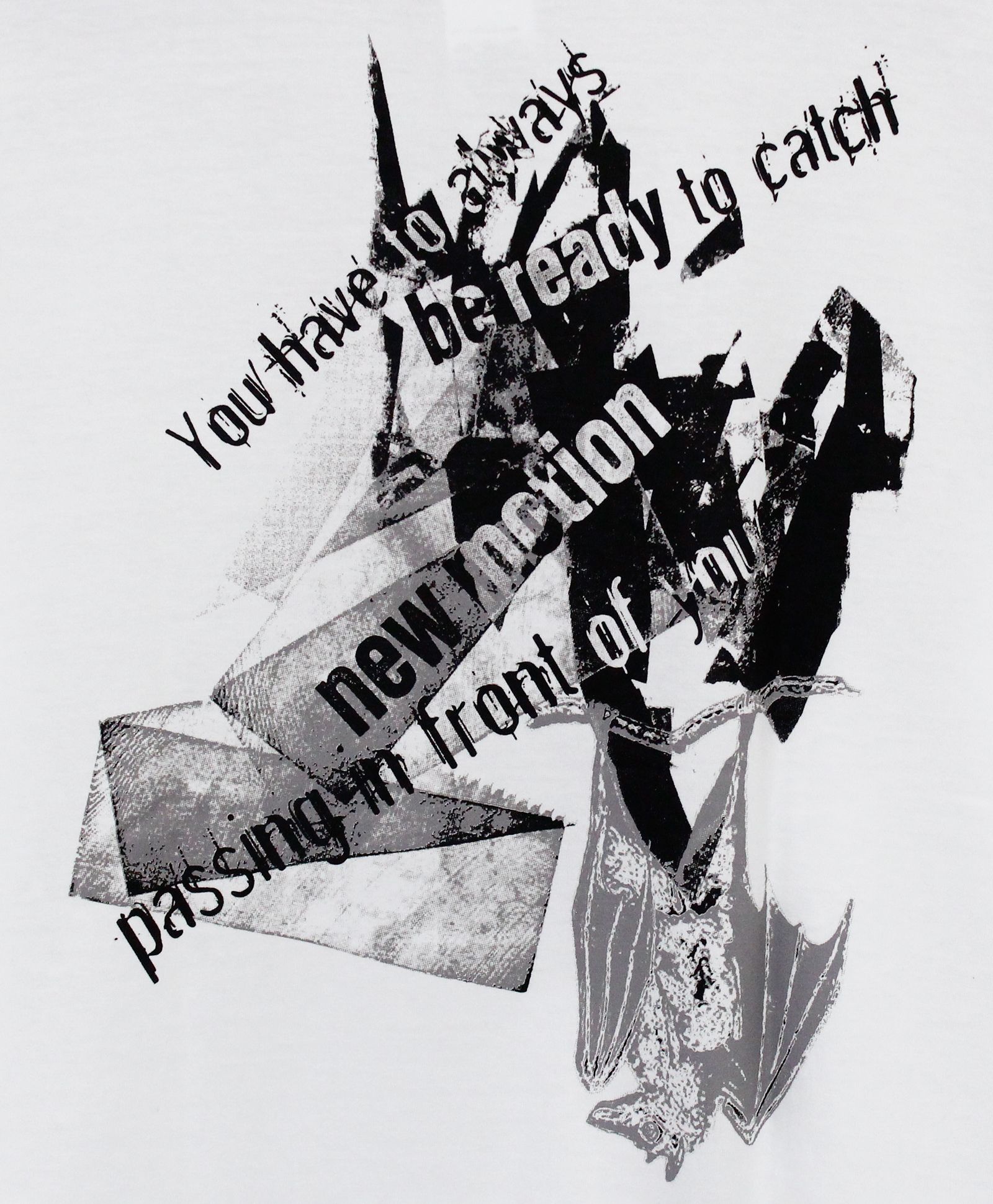 JERSEY BAT T-SHIRT / WHITE [GK-T74-070-1]