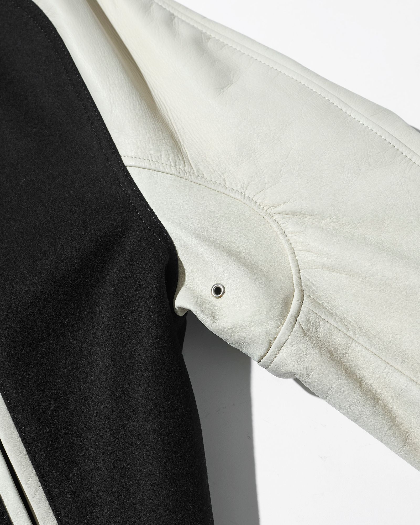 Studium Jacket / スタジアムジャケット / BLACK WHITE 【ST2301】