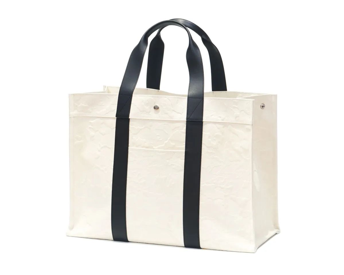 LABEL NOIR / スクエアキャンバストートバッグ GM / 2Colors [Modele 24 (GM)]
