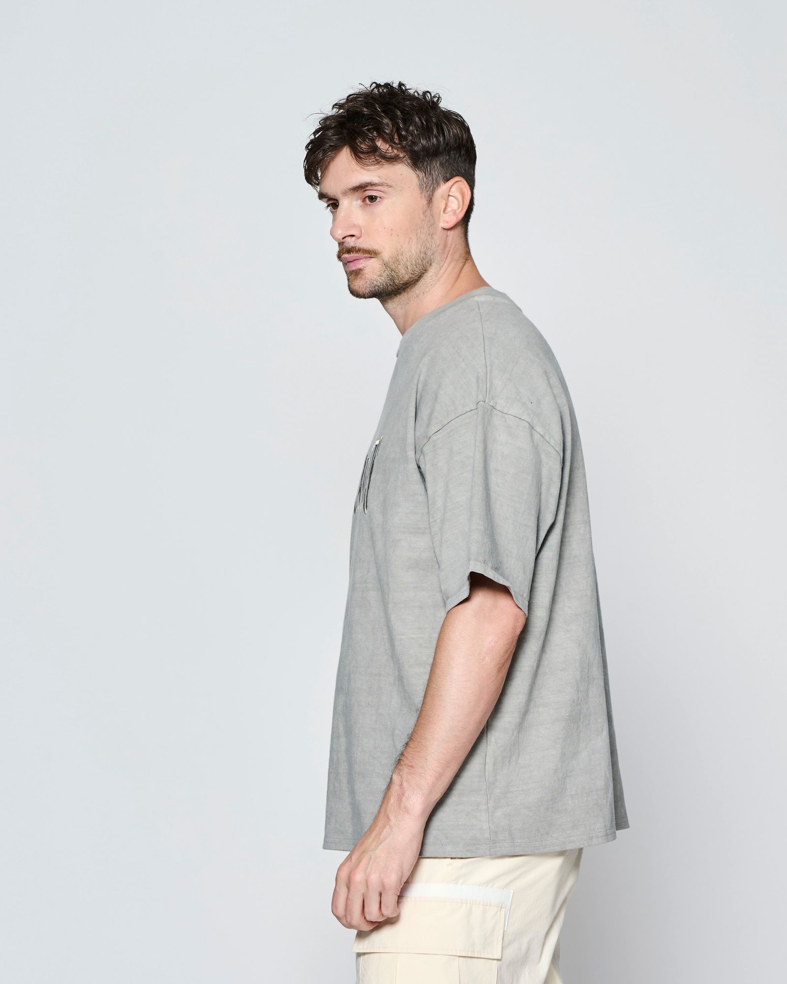 ☆先行予約☆ ヘビーオンスTシャツ  /  Heavy oz Tee / PIGMENT LIGHT GRAY【CT2708】