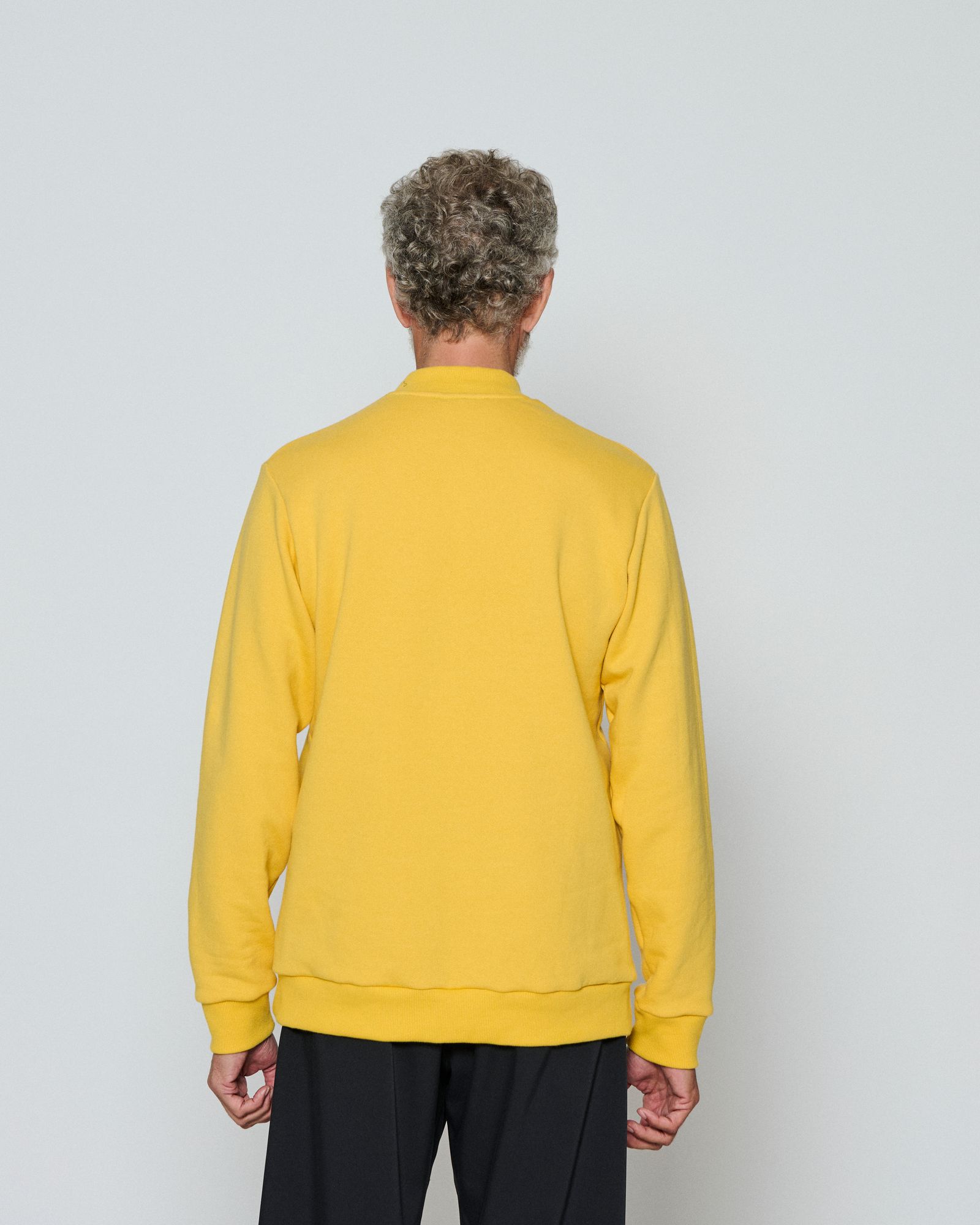 ☆先行予約☆  モックネックスウェット / Mockneck Sweatshirts / YELLOW 【HJ2603】