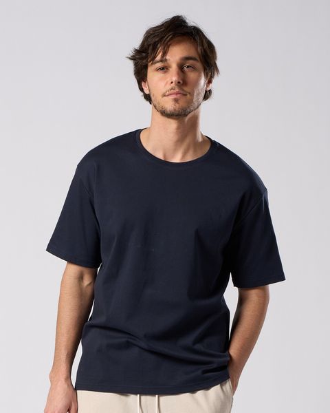 ☆先行予約☆ ラグジュアリーコットンクルーネック S/S  カットソー /  luxury cotton S/S / NAVY [7134 cj72i]