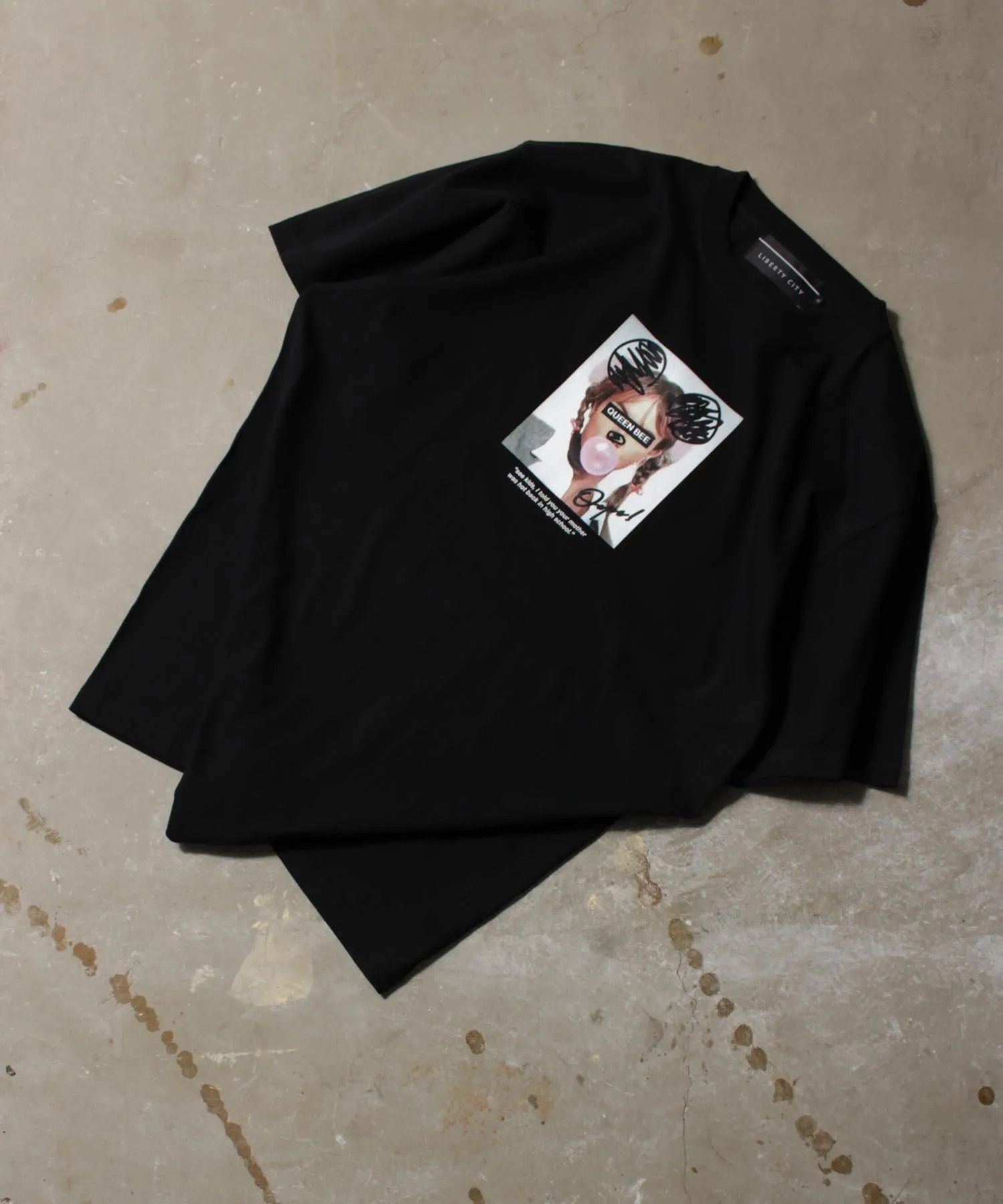 [Oops!] Tシャツ / BLACK [251024BR]