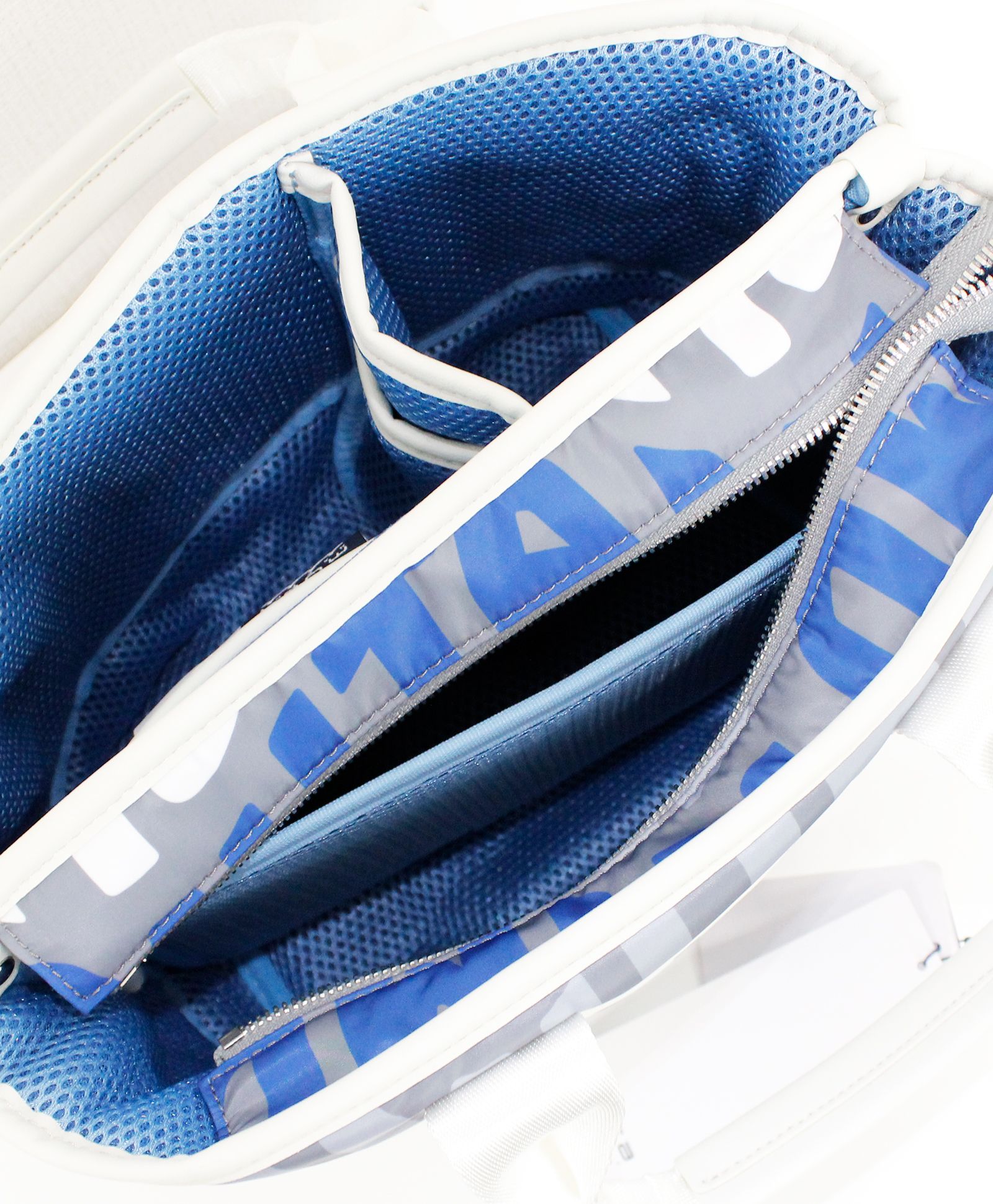 WAVEキルト パーテーショントートバッグ / ブルー [MMSG-241108]