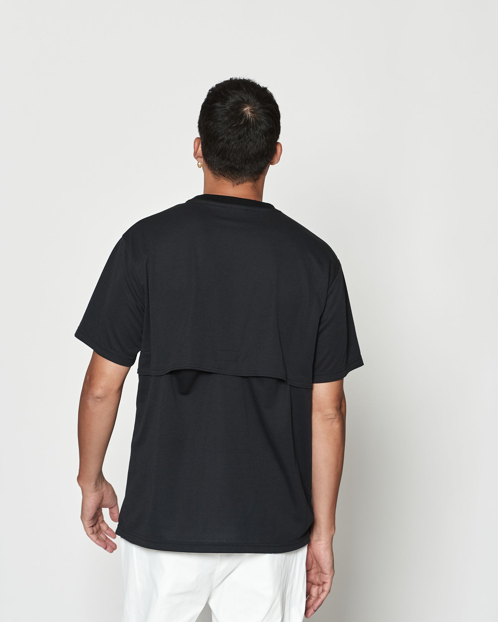 ☆先行予約☆muta MARINE × ACANTHUS  / ベンチレーションTシャツ  /  Ventilation Tee / BLACK【MA2617】