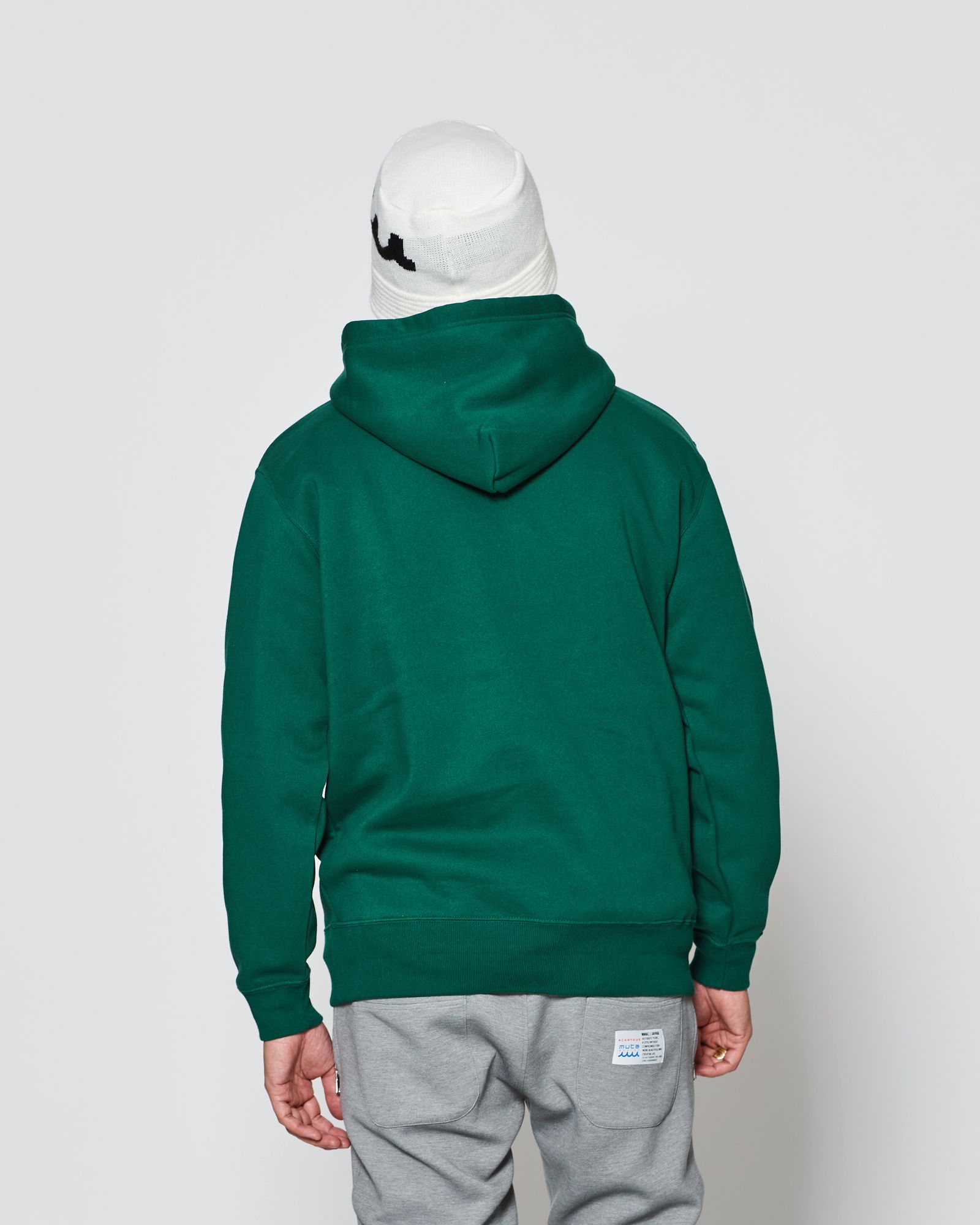 【muta MARINE】x ACANTHUS Script Logo Hooded Sweatshirts ACANTHUS x muta MARINE College Logo Hooded Sweatshirt [全5色