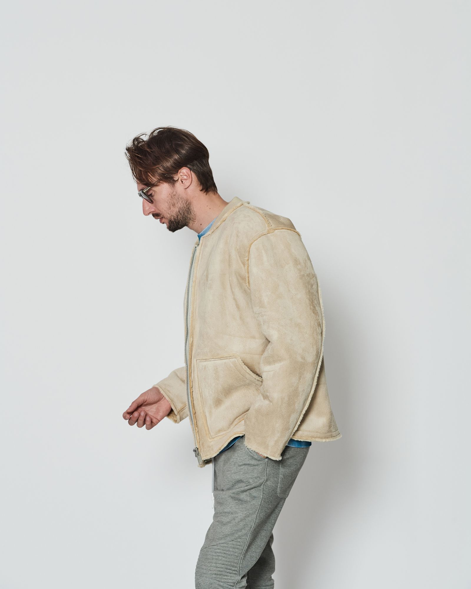 Faux Mouton Jacket / フェイクムートンジャケット / BEIGE 【JK2406】