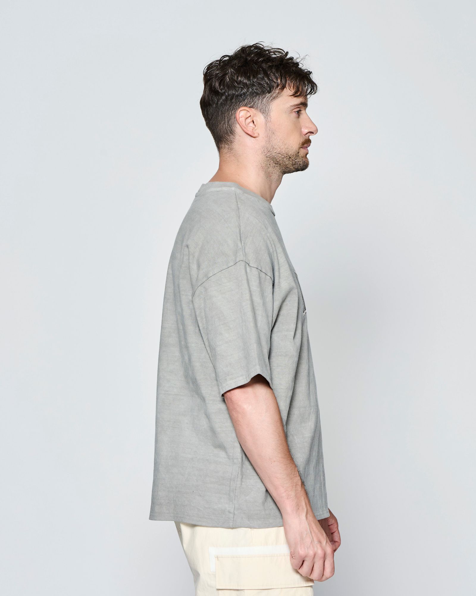 ☆先行予約☆ ヘビーオンスTシャツ  /  Heavy oz Tee / PIGMENT LIGHT GRAY【CT2708】