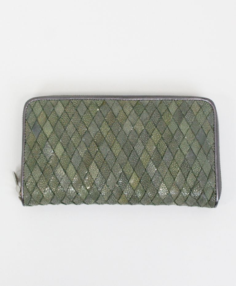 muta - MUTA / ムータ / ガルーシャ・イントレチャート・ZIP長財布  