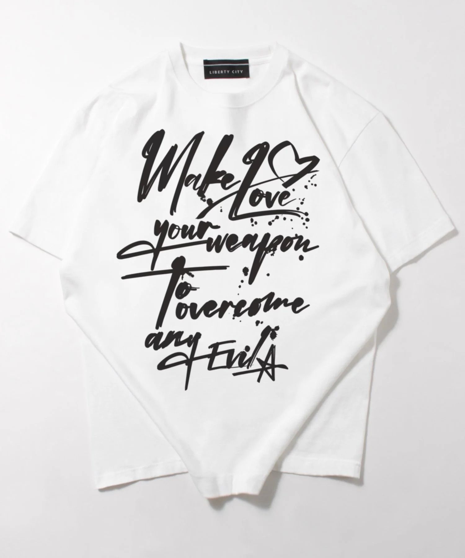 [MAKE LOVE] Tシャツ / WHITE [241718HW]