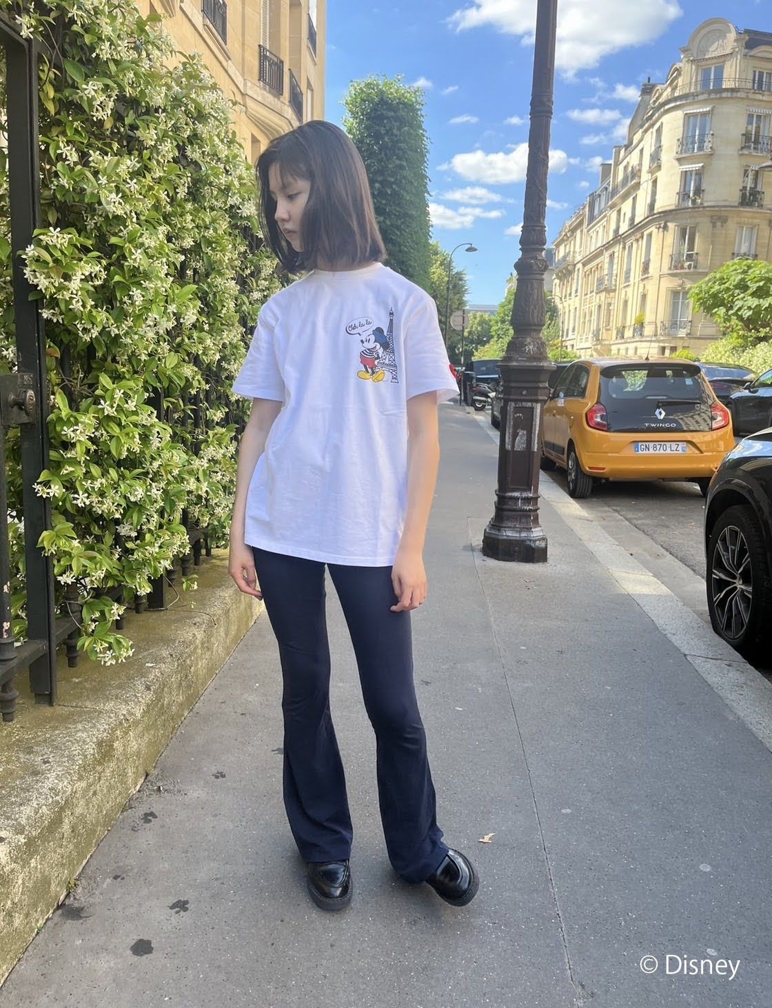 Limited design T-shirt 02 / Mickey / WHITE