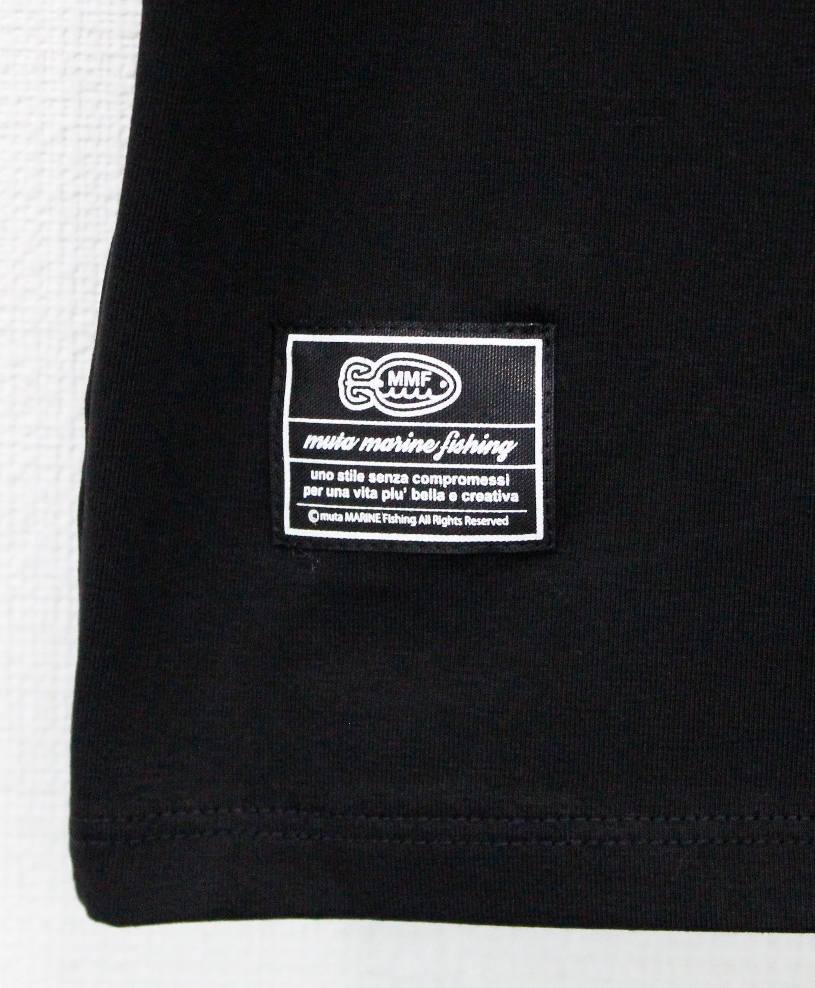 Kuromi × muta MARINE Fishing ストレッチTシャツ / ブラック [MFMP-434778]