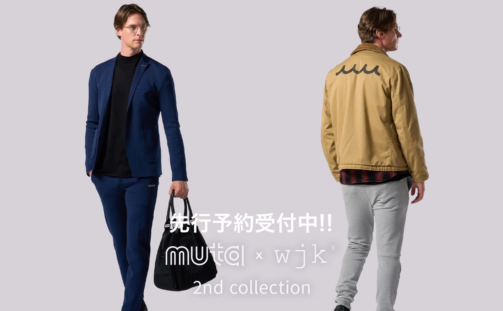 muta × wjk 2nd Collection Pre Order START!!