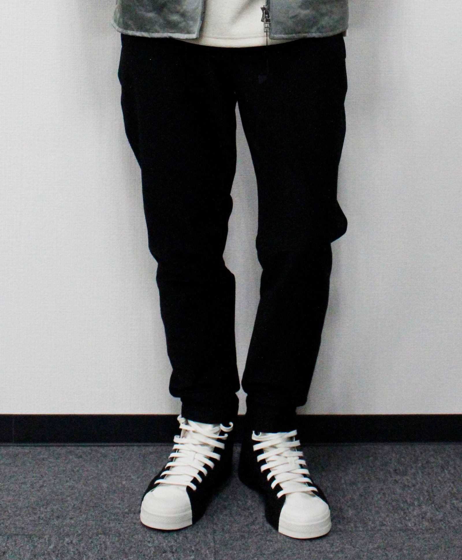 HYPER FIT ツイルジャージ イージーパンツ / ブラック [66002]