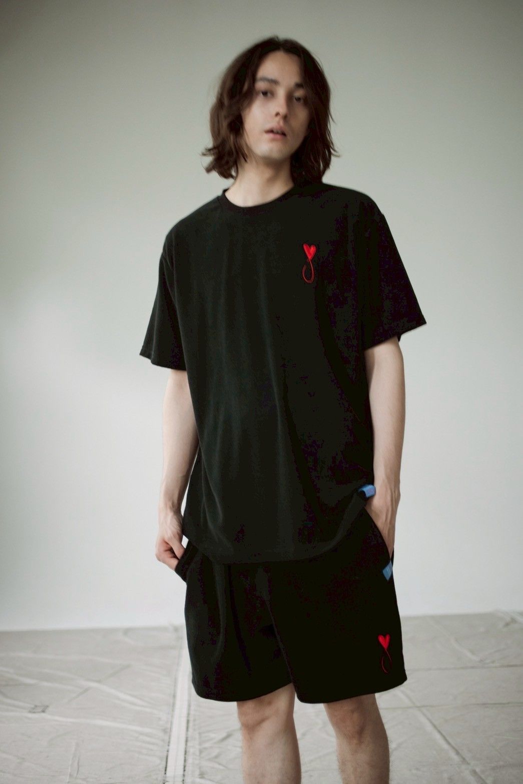 パイルTシャツ / Pile T / BLACK