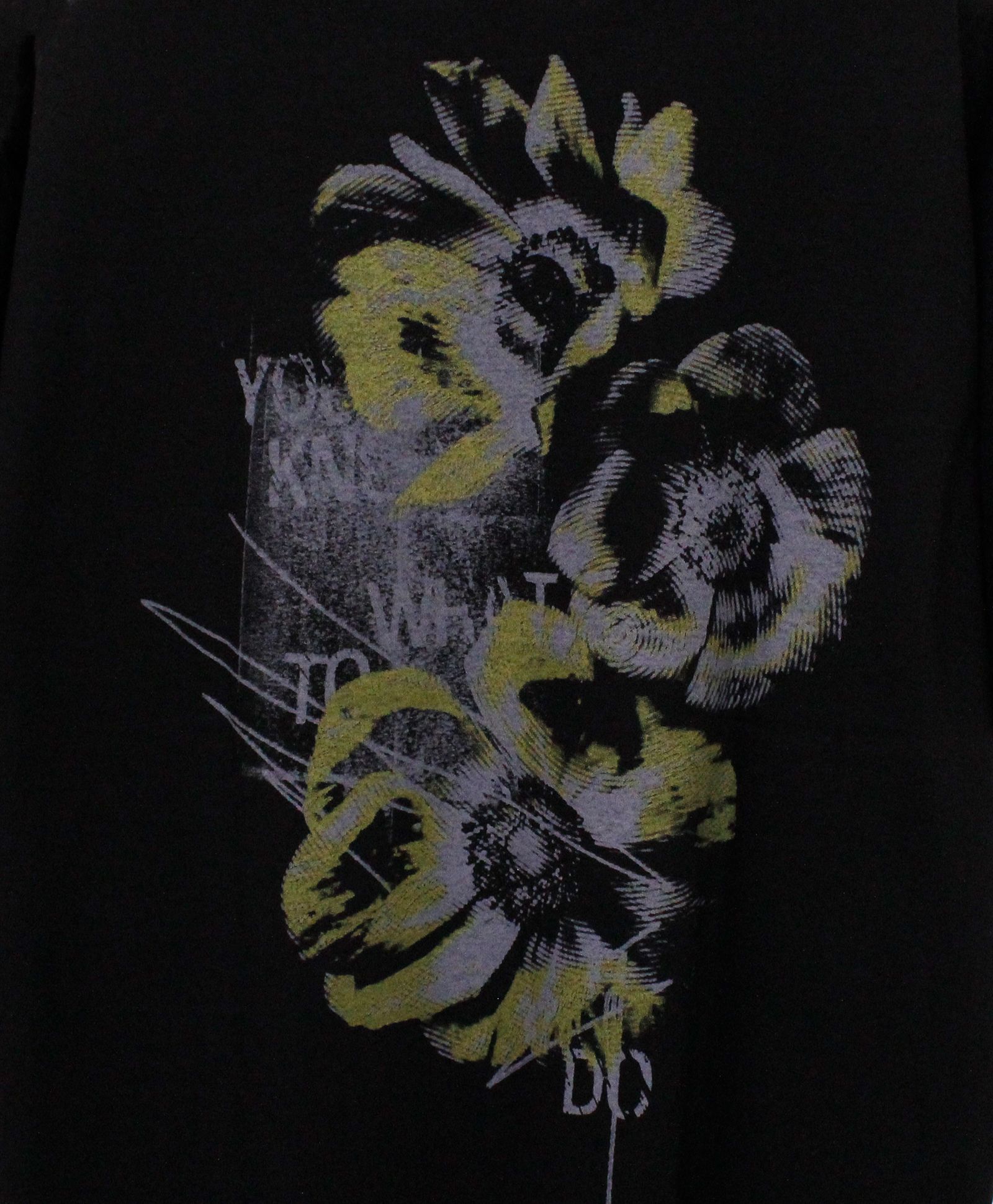 JERSEY POPPY T-SHIRT / BLACK [GK-T80-070-2]