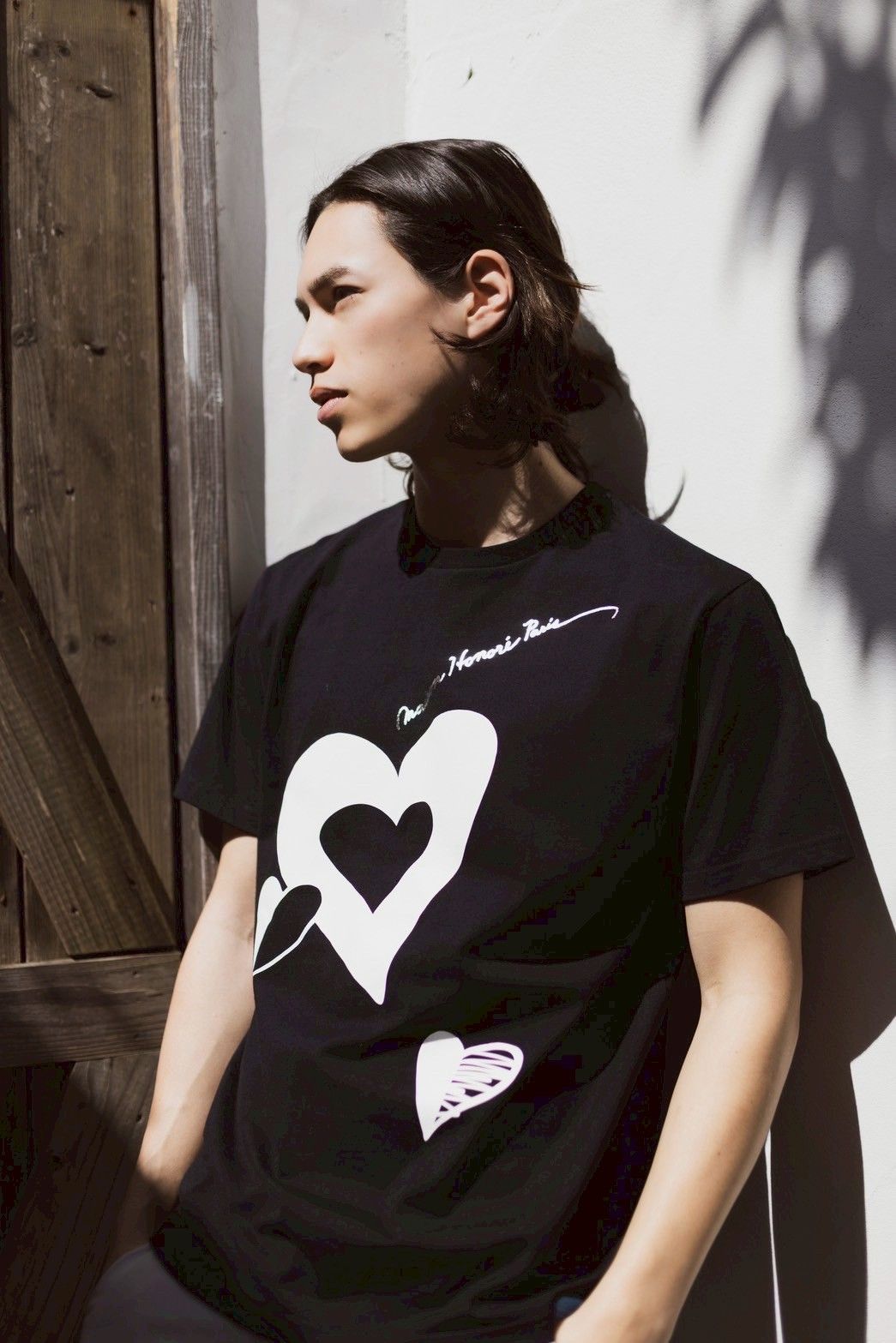 Tシャツ / Pothos / BLACK