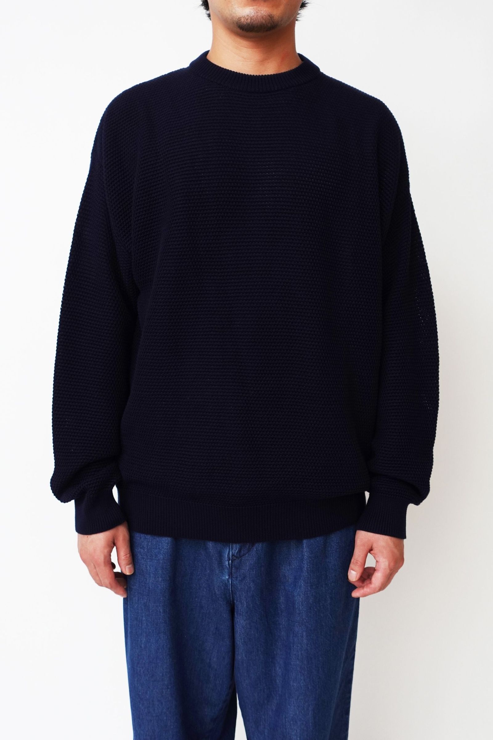 evcon エビコン Cotton Knit Crew Sweater 1LDK ニット/セーター トップス メンズ 【お気に入り】
