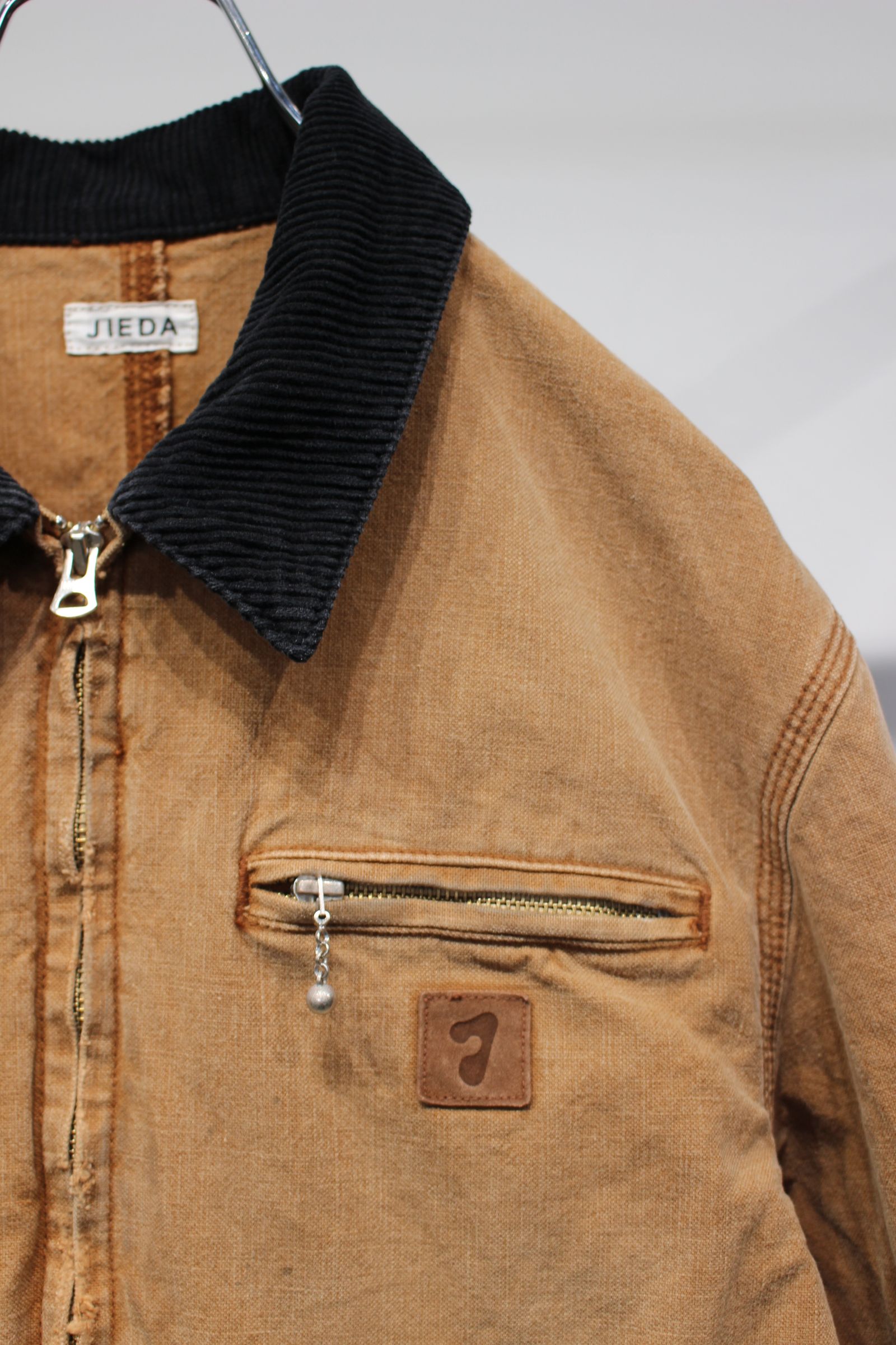 DUCK DAMAGE ZIP JACKET | BROWN | ダックジャケット