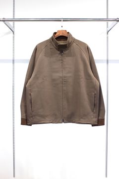 RELAXIN HARRINGTON JACKET -solid-/MOCHA