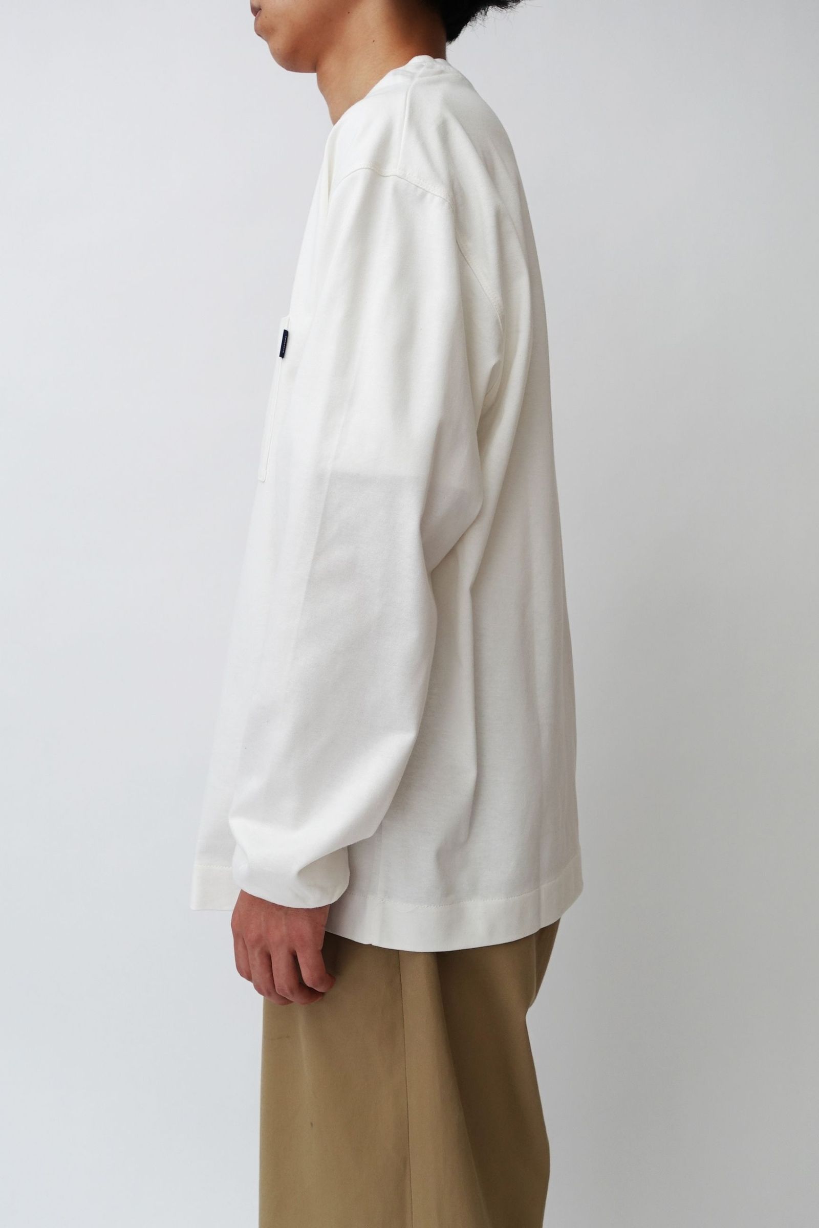 PIS NAME L/S T-SHIRT/カットソー