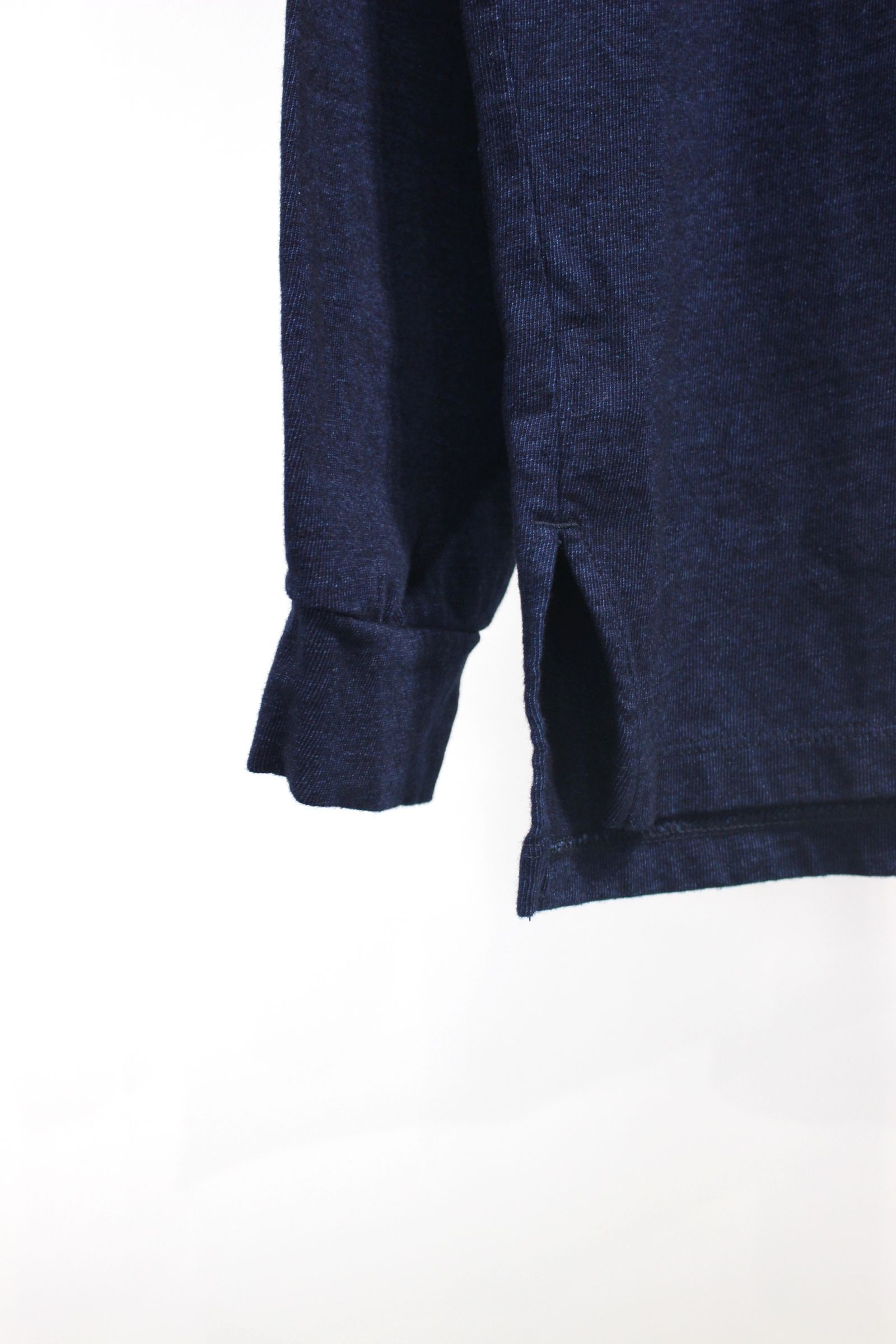 NATURAL INDIGO L/S TEE “ONE WASHED”/ナチュラルインディゴカットソー
