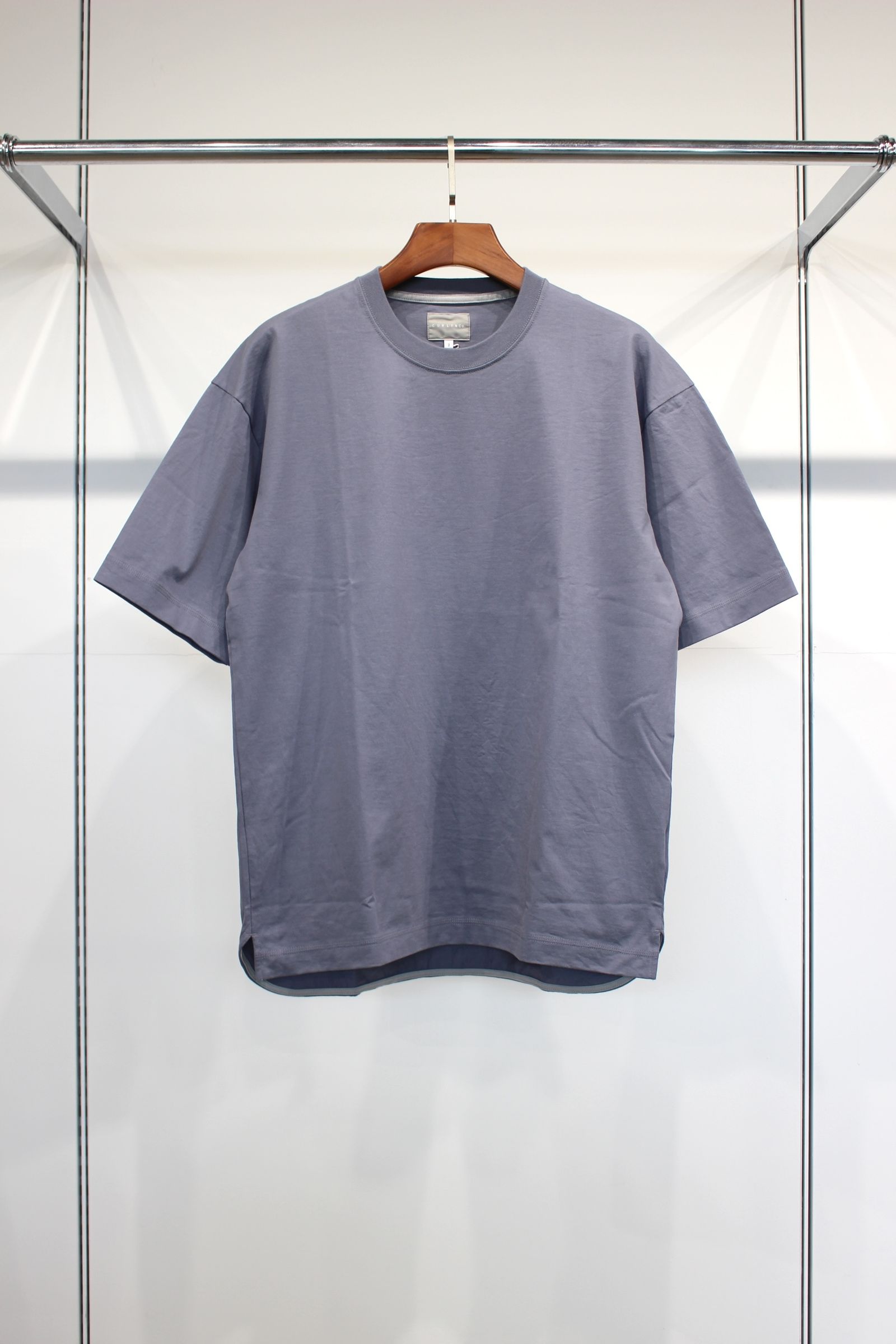 BIO TEE CREW-NECK (S/S) | SLATE BLUE | カットソー