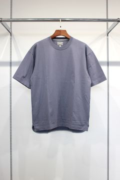 BIO TEE CREW-NECK (S/S) | SLATE BLUE | カットソー