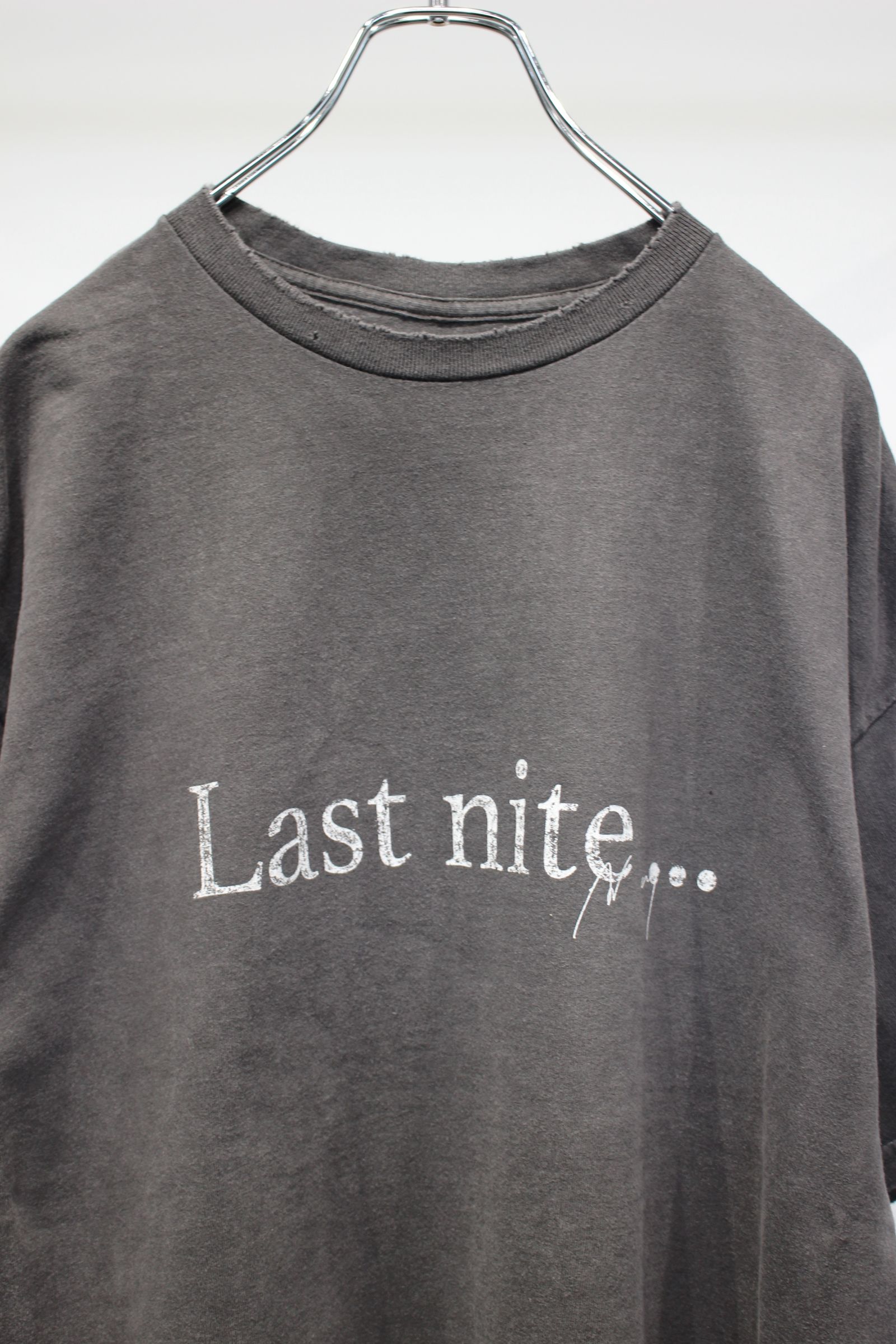 [ラスト1点] LAST NITE SS | BLACK | カットソー