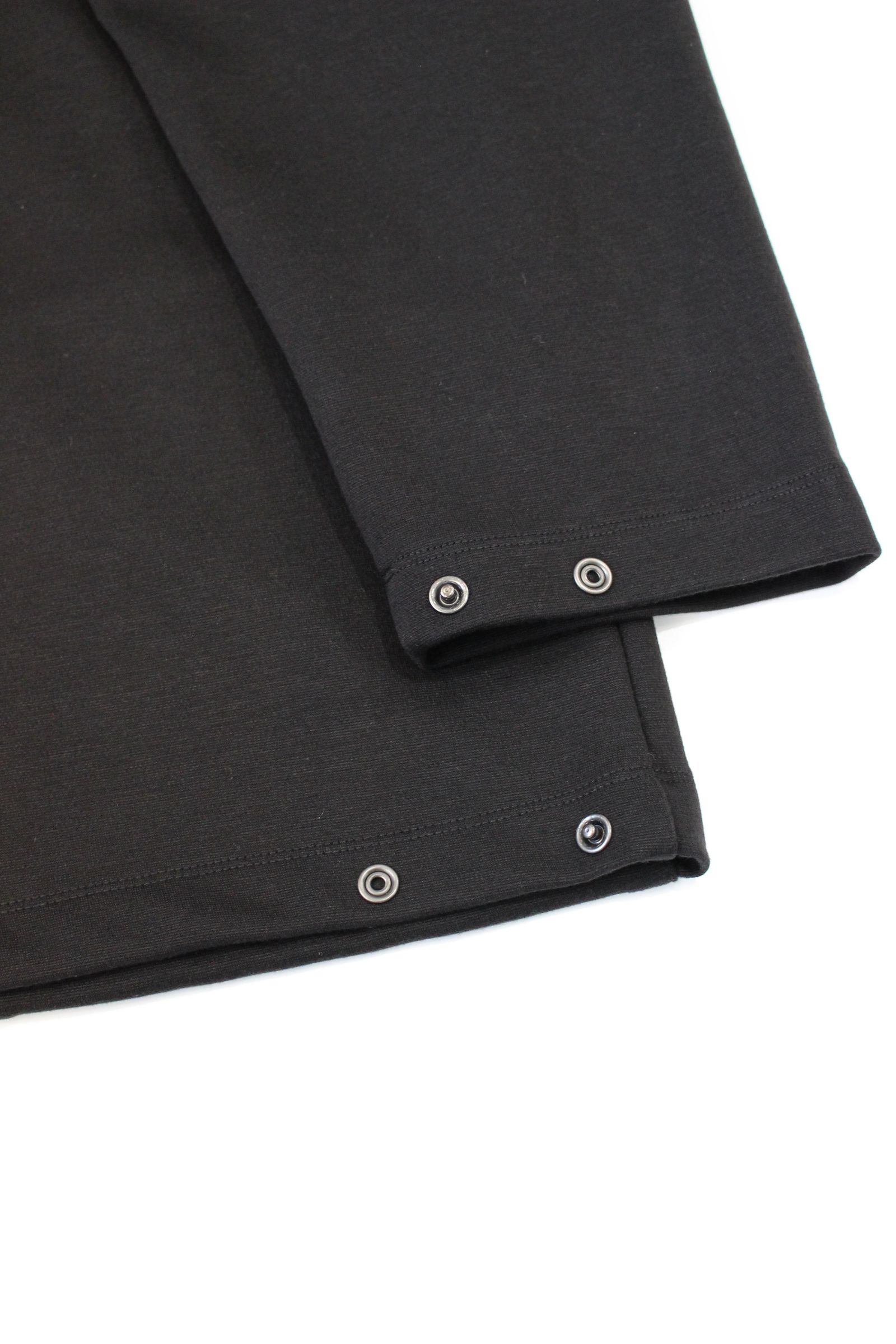 PONTE ROMA SNAP-BUTTON CARDIGAN/BLACK