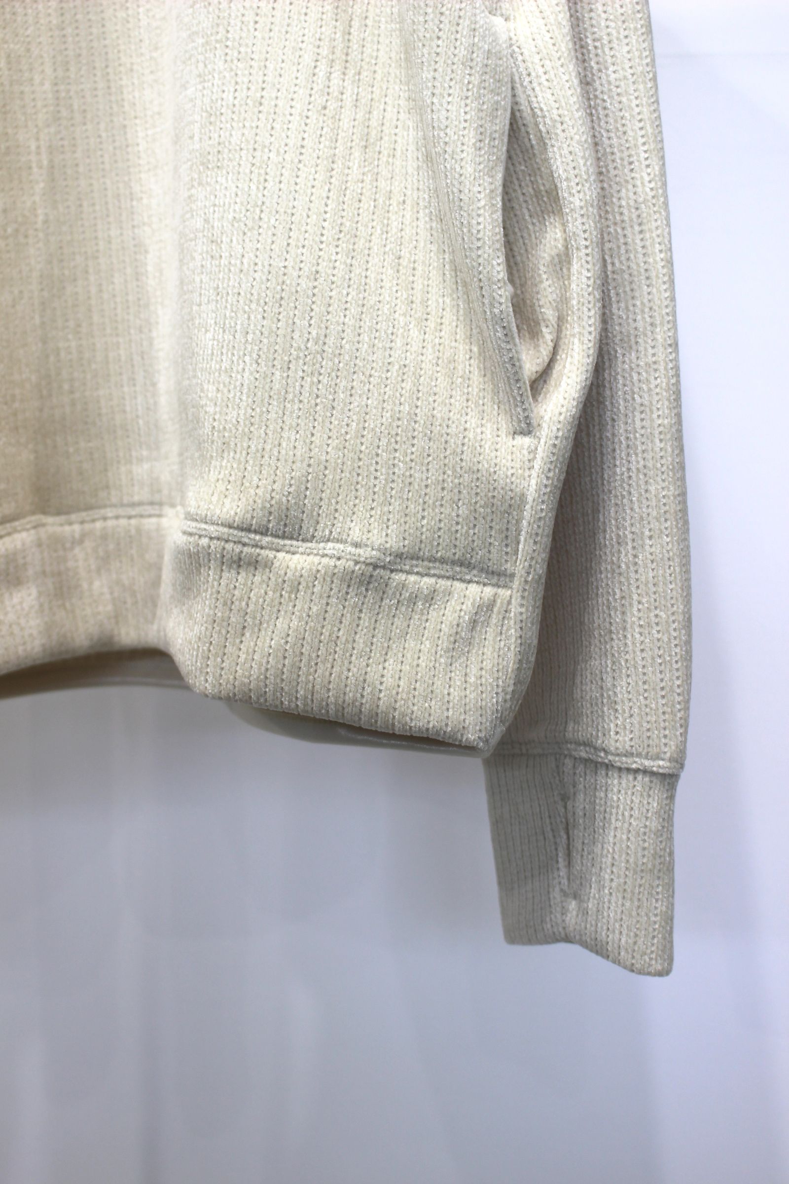 MOLLE YARN STRIPE KNIT P/O CREW-NECK | IVORY | カットソー