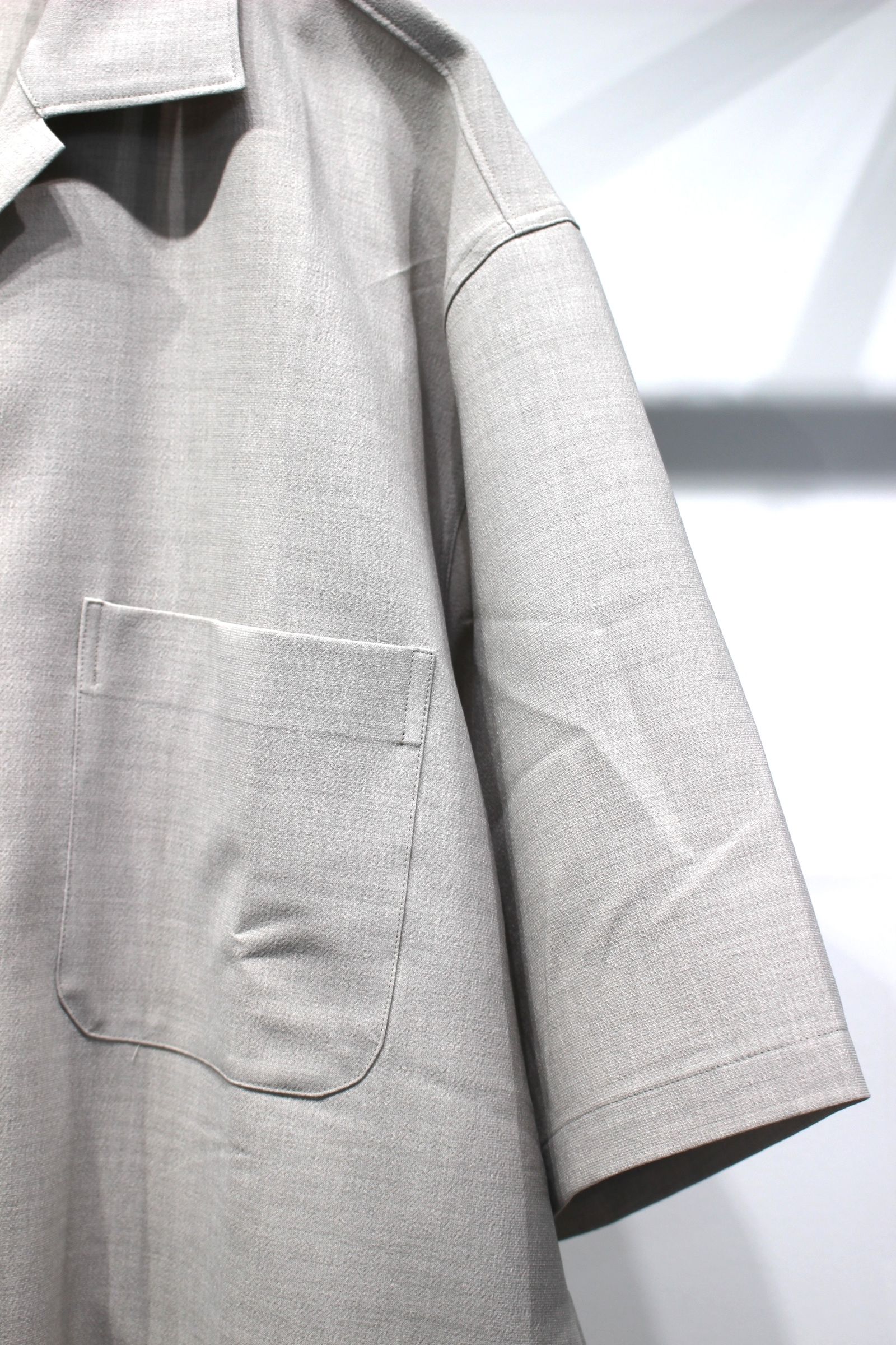 SHARI SHIRTS | ASH GRAY | シャツ