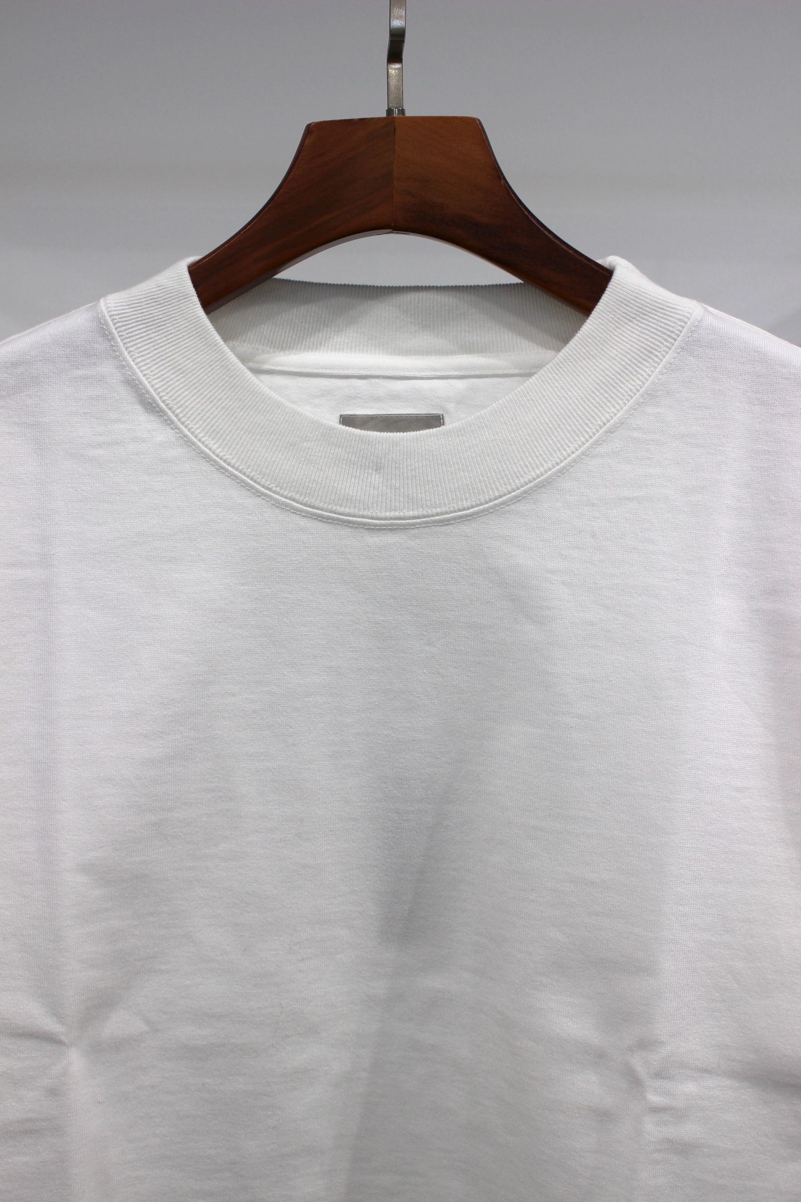 HEAVY PLATING TEE L/S/WHITE
