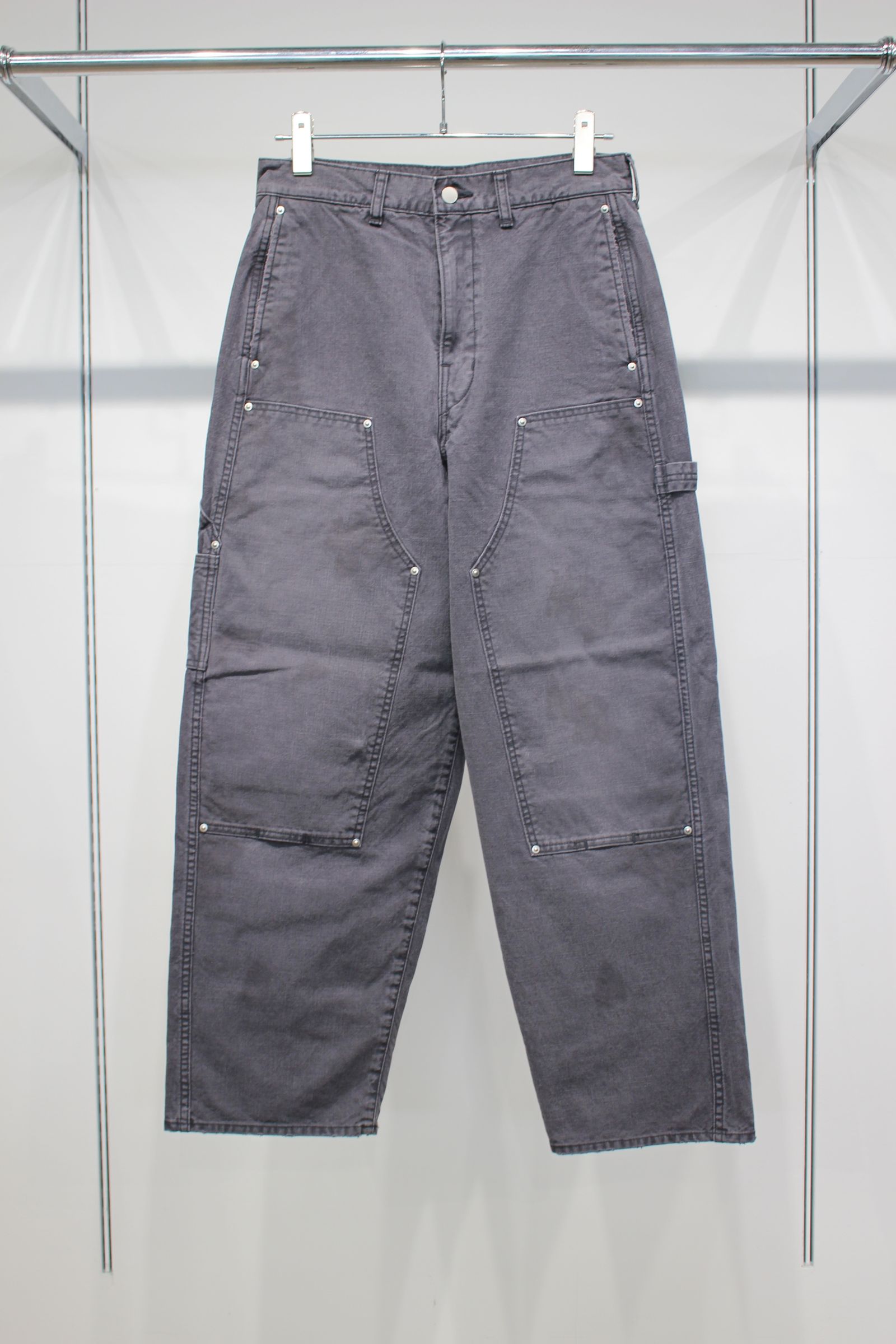 DUCK DOUBLE KNEE PANTS | BLACK | ダブルニーパンツ