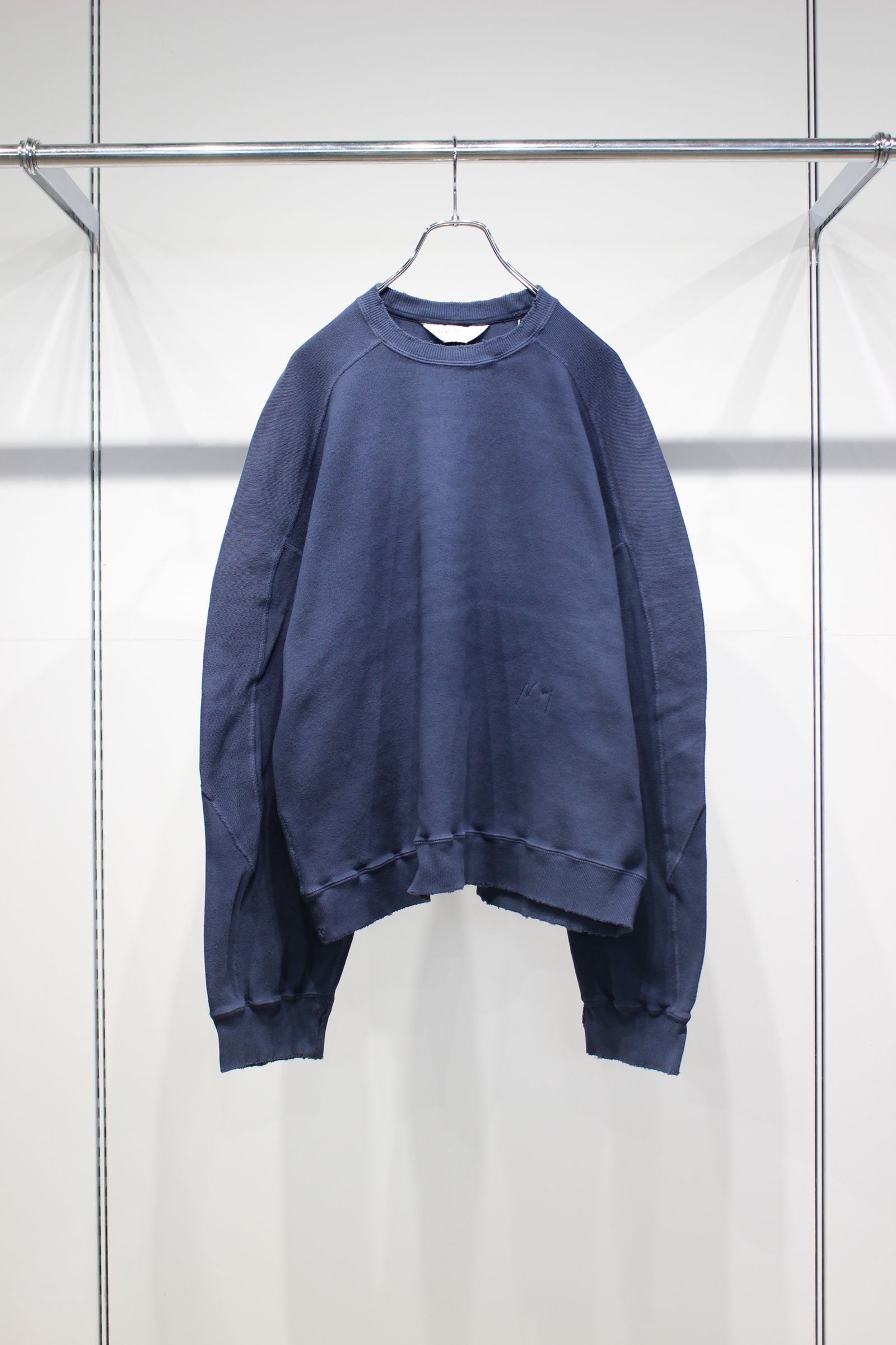 [ラスト1点] SMOOTH SWEAT SHIRT | D.NAVY | スウェット