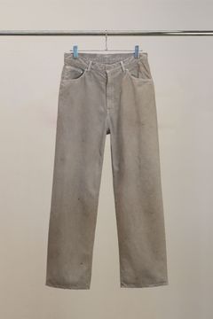 AGING MIDDLE STRAIGHT 5P DENIM PANTS | GRAY | デニムパンツ