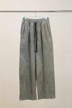 AGING LACE DOUBLE PANEL SLACKS | GRAY | スラックス