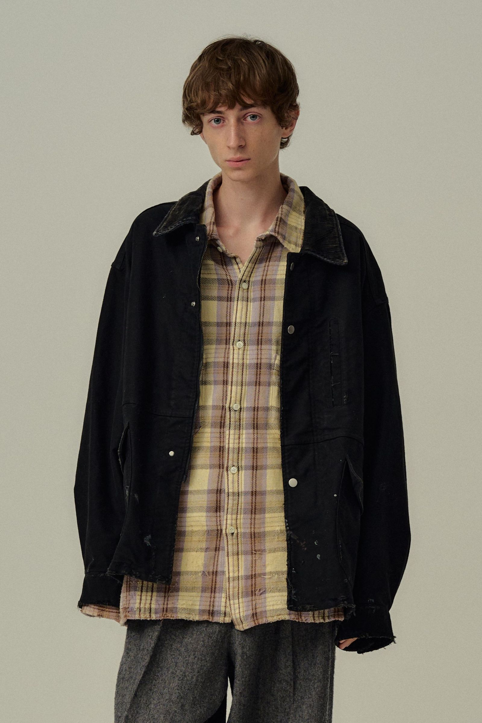 MOLESKIN WORK JACKET | BLACK | ワークジャケット