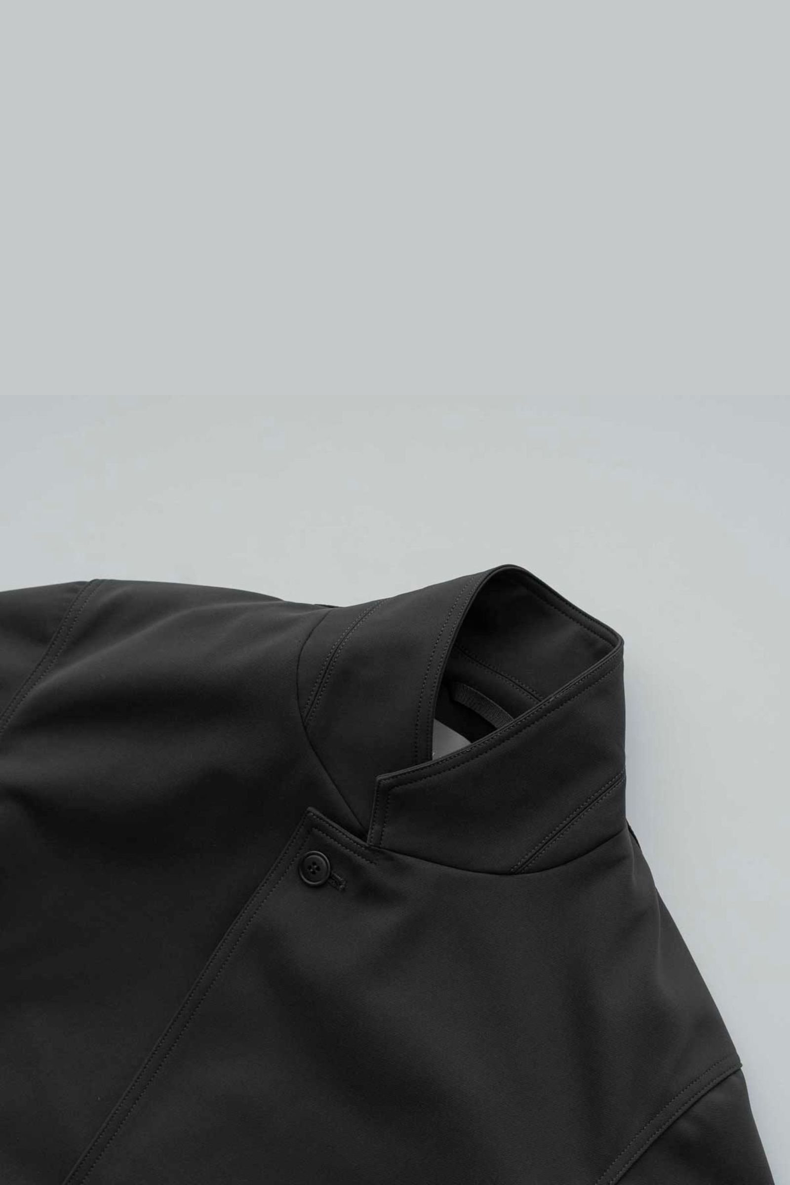 SOLID DOUBLE-KNIT JACKET | BLACK | テーラードジャケット
