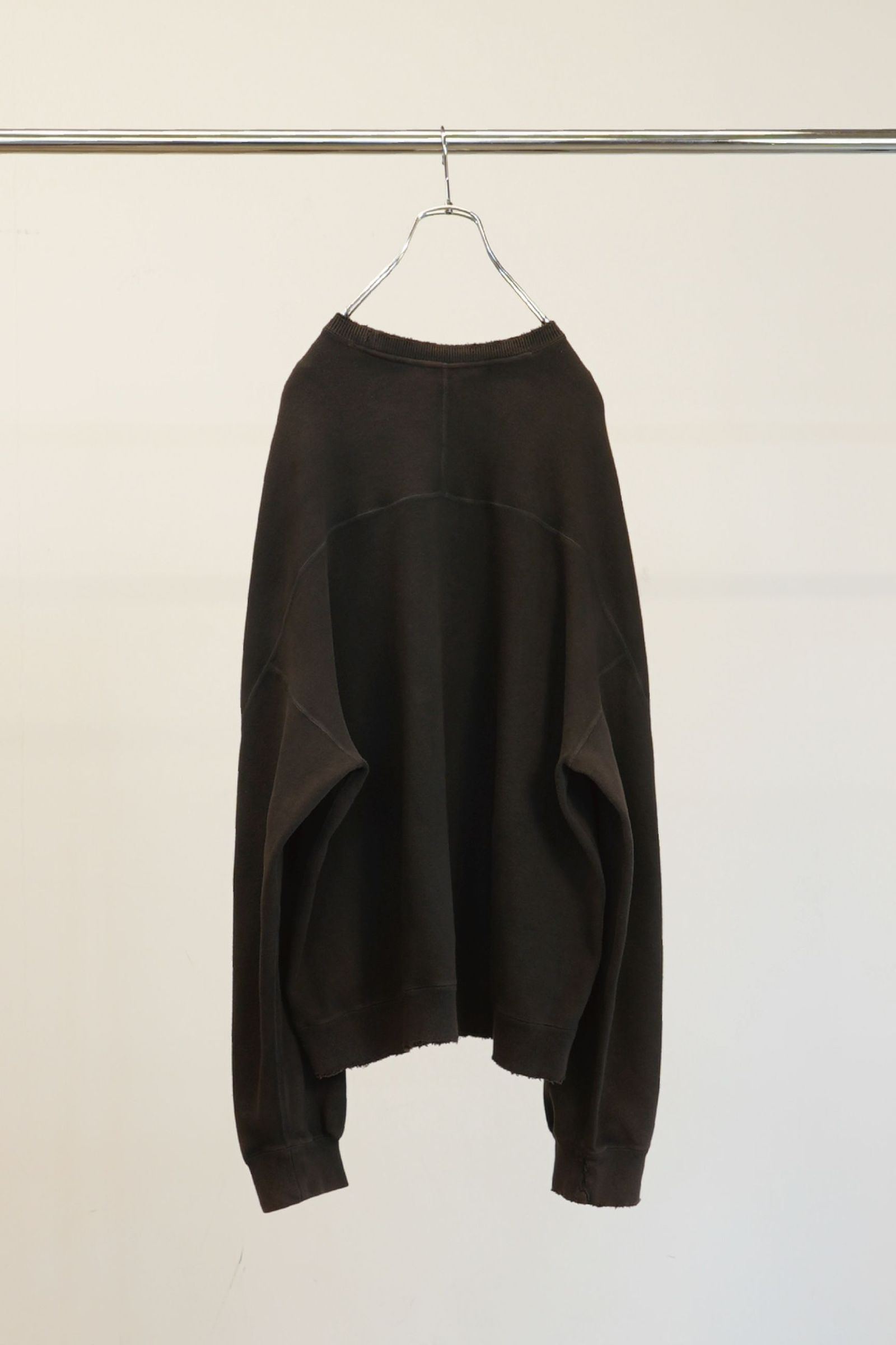 SMOOTH SWEAT SHIRT | BLACK | スウェット