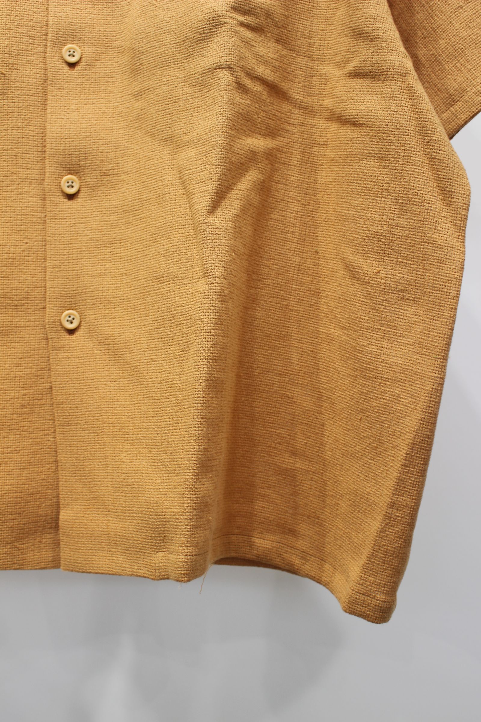 Linen Panama Shirts | INDIAN YELLOW | シャツ