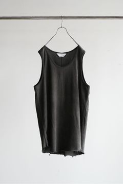UNEVENNESS TANK TOP | BLACK | タンクトップ