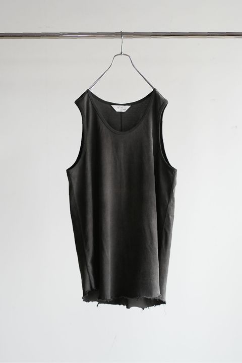 UNEVENNESS TANK TOP | BLACK | タンクトップ