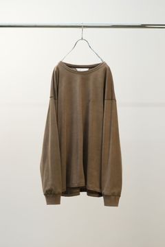 UNEVENNESS LS T-SHIRT | BROWN | カットソー