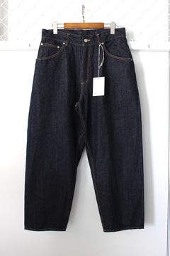 【別注】SELVEDGE TAPERED 5P DENIM PANTS/INDIGO