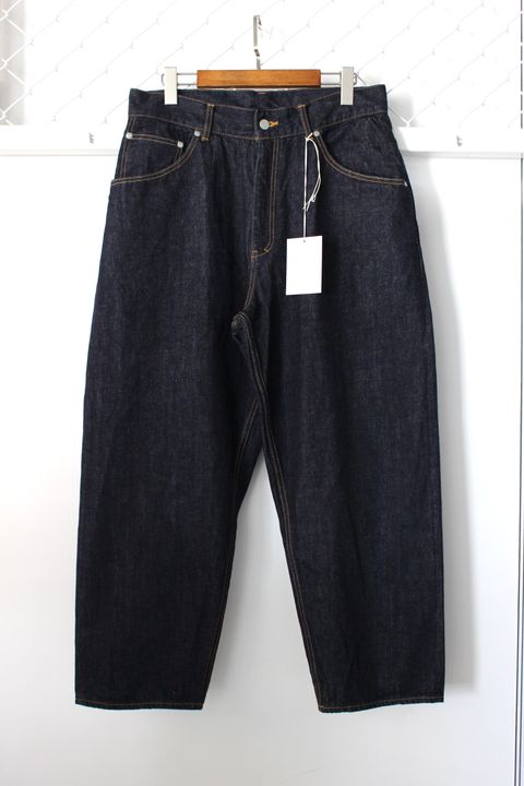 【別注】SELVEDGE TAPERED 5P DENIM PANTS/INDIGO