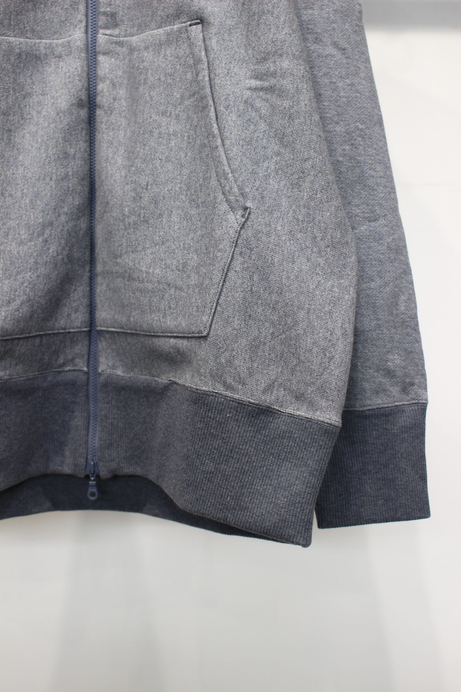 ORCOTT® FRENCH TERRY ZIP-UP PARKA | NAVY | ジップパーカー