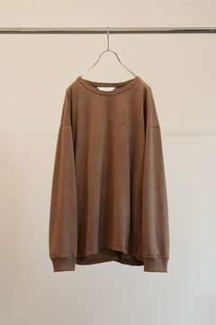 UNEVENNESS LS T-SHIRT | BROWN | カットソー