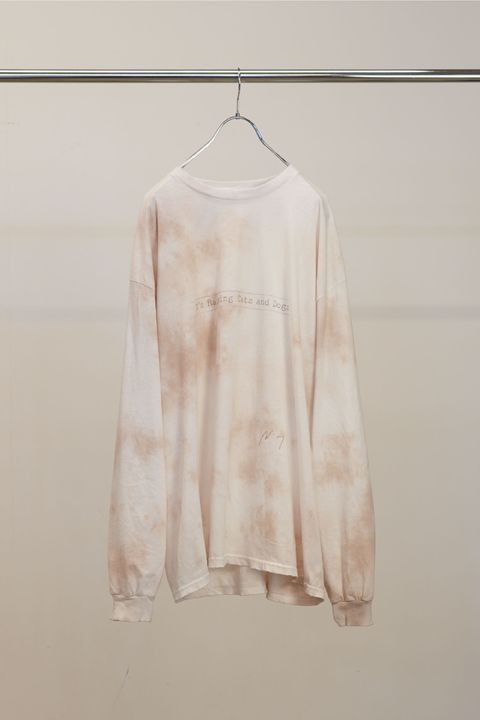 UNEVENNESS CATS AND DOGS LS | PINK | カットソー